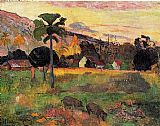 Paul Gauguin Canvas Paintings - Come Here